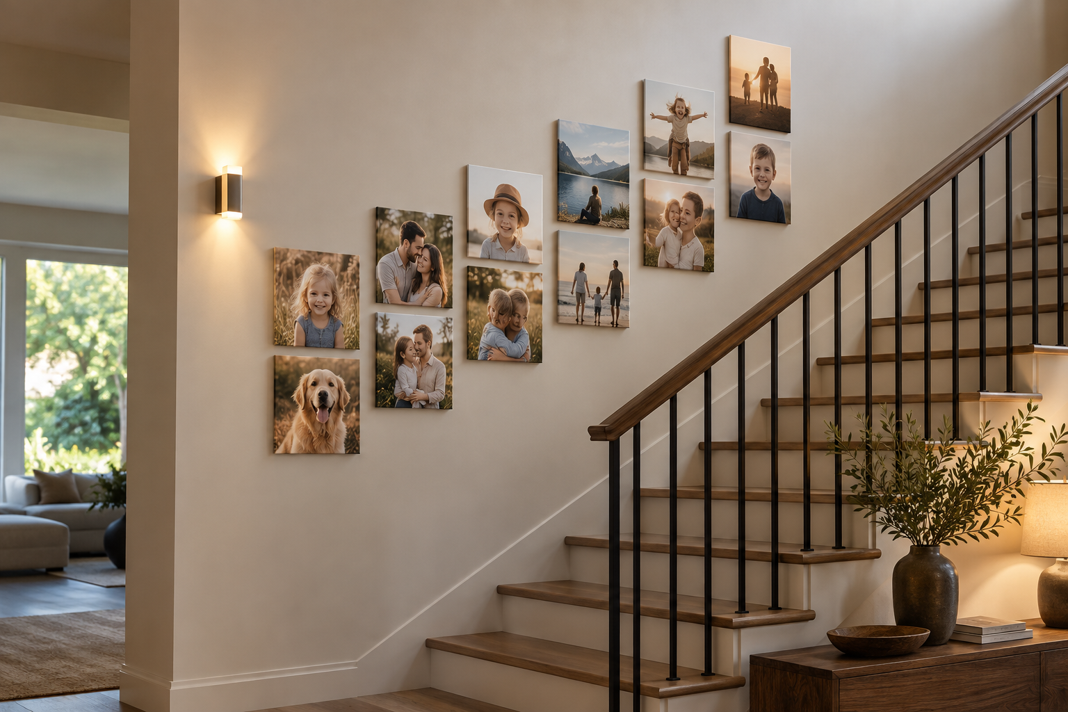 Set de 10 piezas para escalera